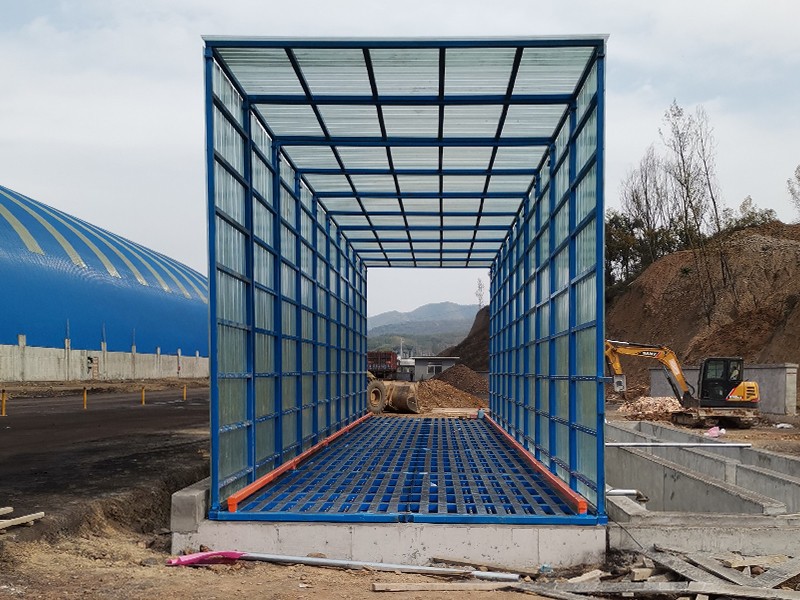 封闭式工程洗车机