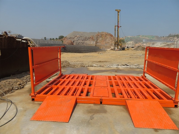 免基础工程洗车机