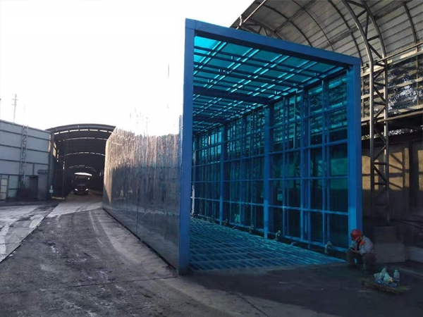 封闭式工程洗车机